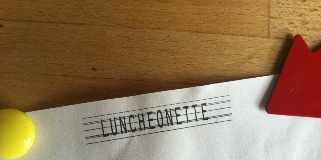 Luncheonette banner