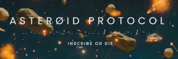 Asteroid Protocol Profile Banner