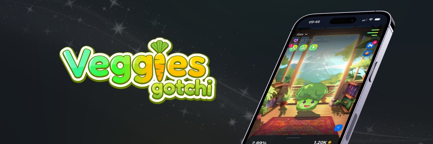 Veggies Gotchi 🥕 banner