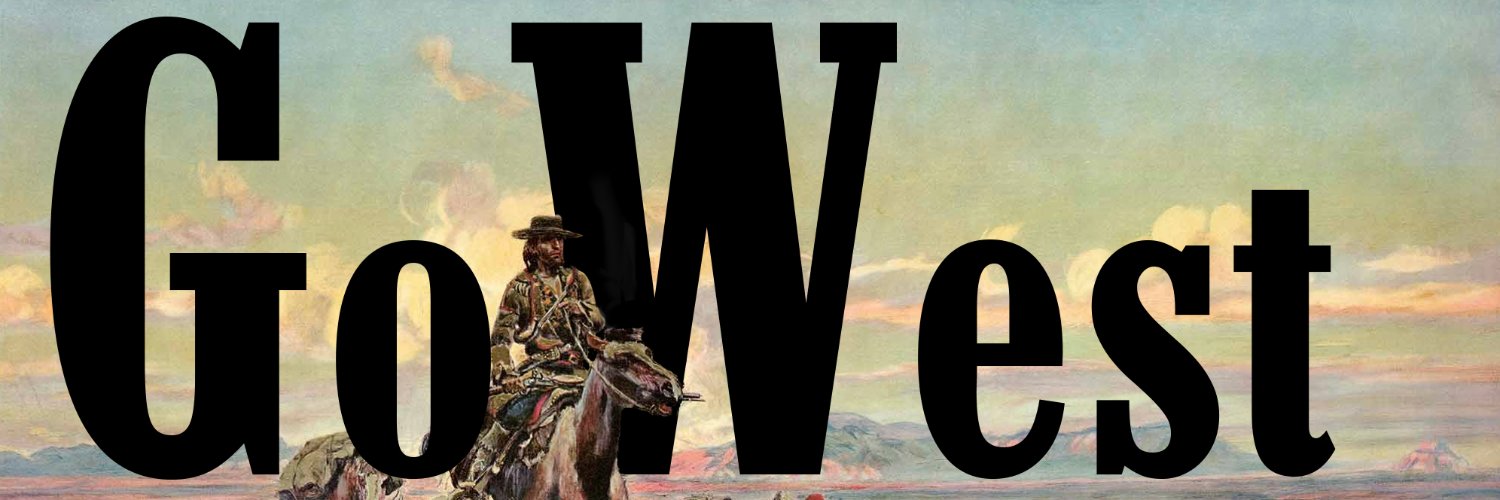 Go West's banner