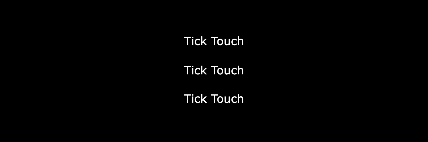 TicktouchApp's profile banner image