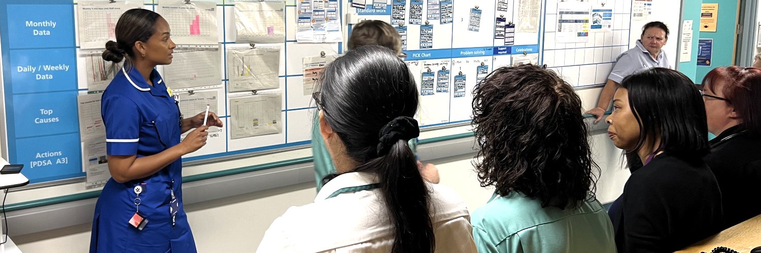 Improving Together - GWH NHS FT banner