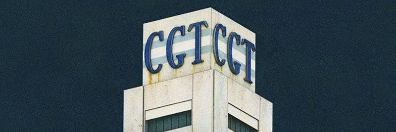 CGT's banner