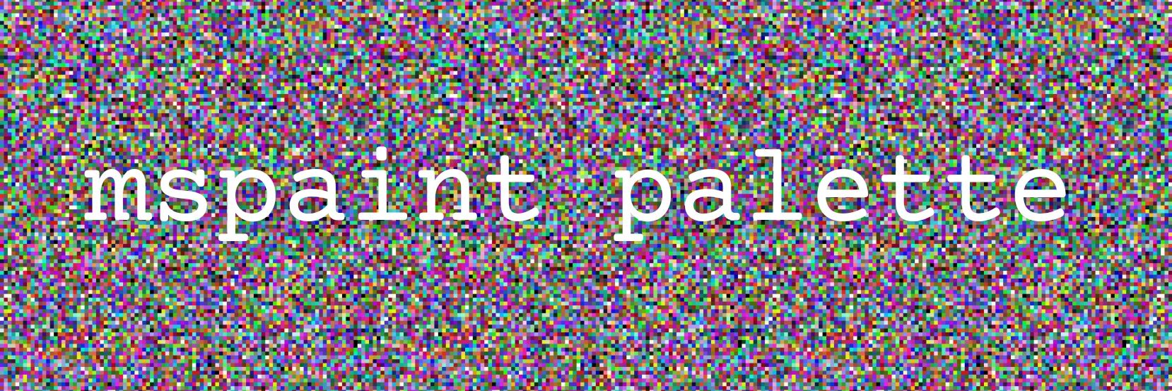 mspaint palette 🔜 AniKai Vol. 1's banner