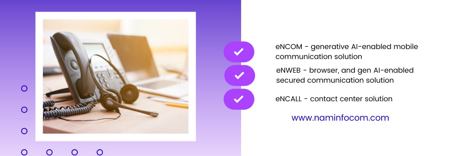 NAMInfocom's profile banner image