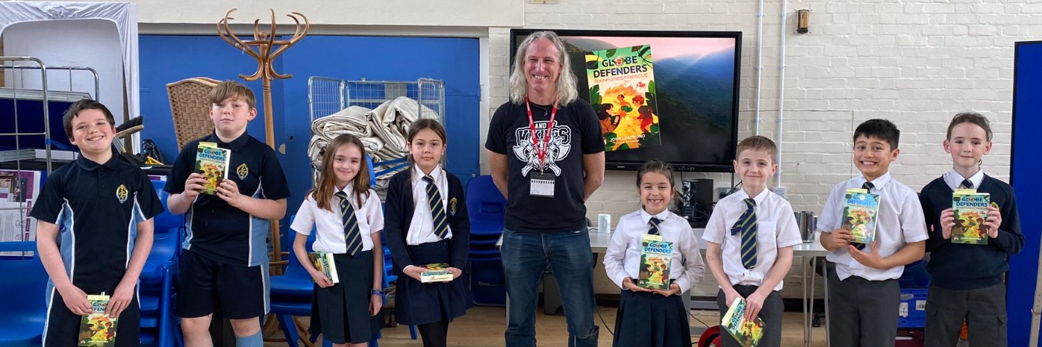 Jonny Daymond Author banner