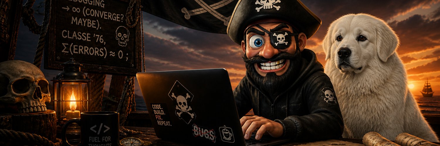 🏴‍☠️ The Pirate 🏴‍☠️ banner