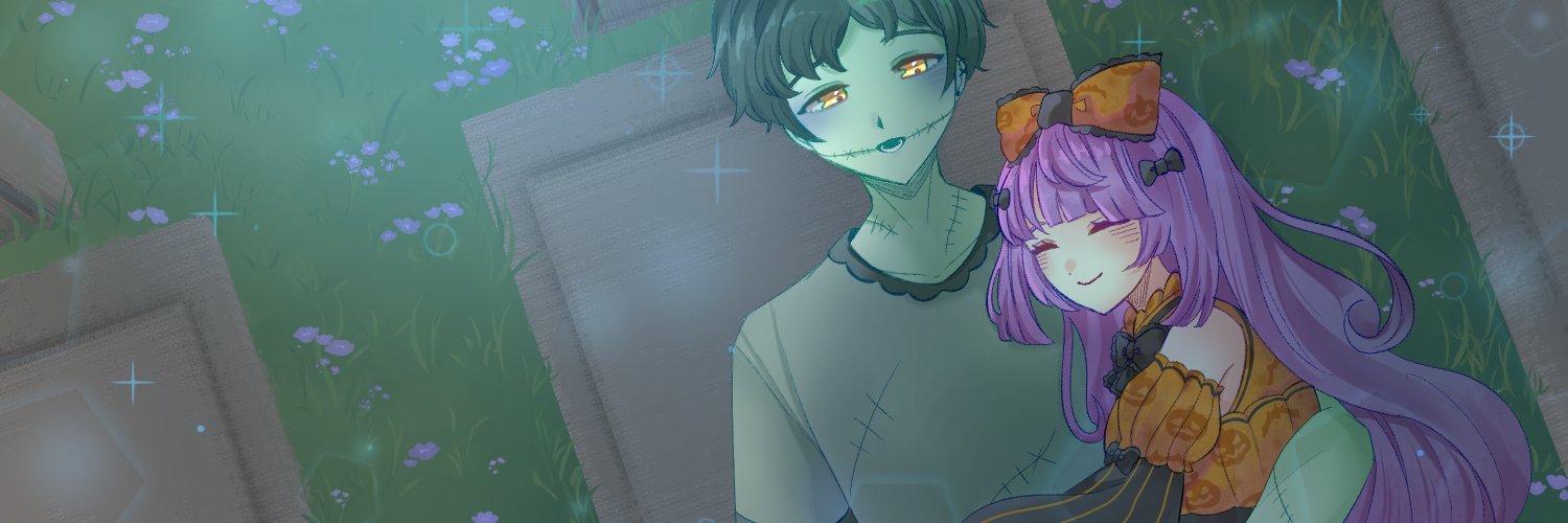 Emmi Boo 🎃👻 ♡Vtuber♡ C𝕠mms 𝕠pen banner