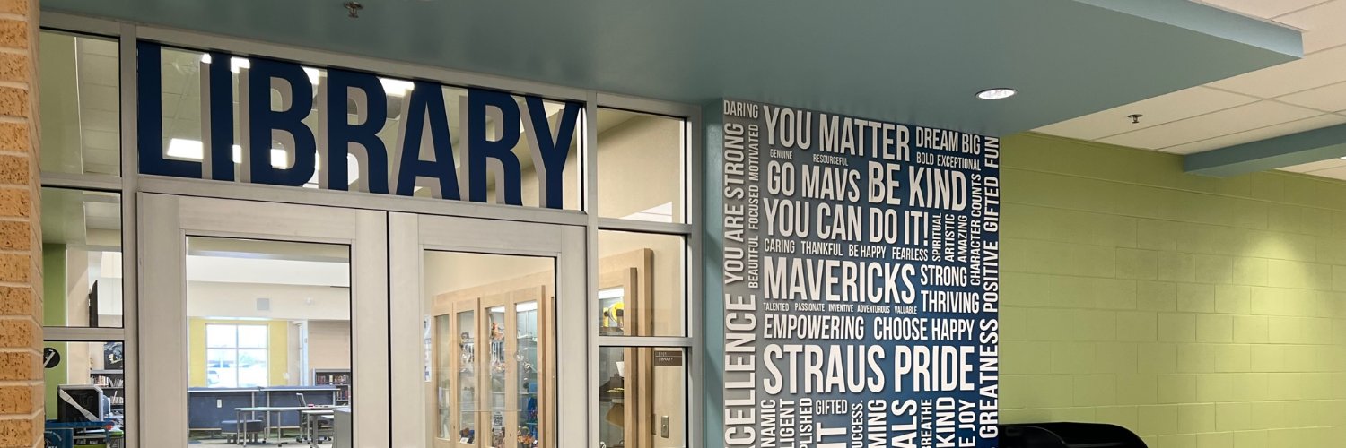 Straus Library banner