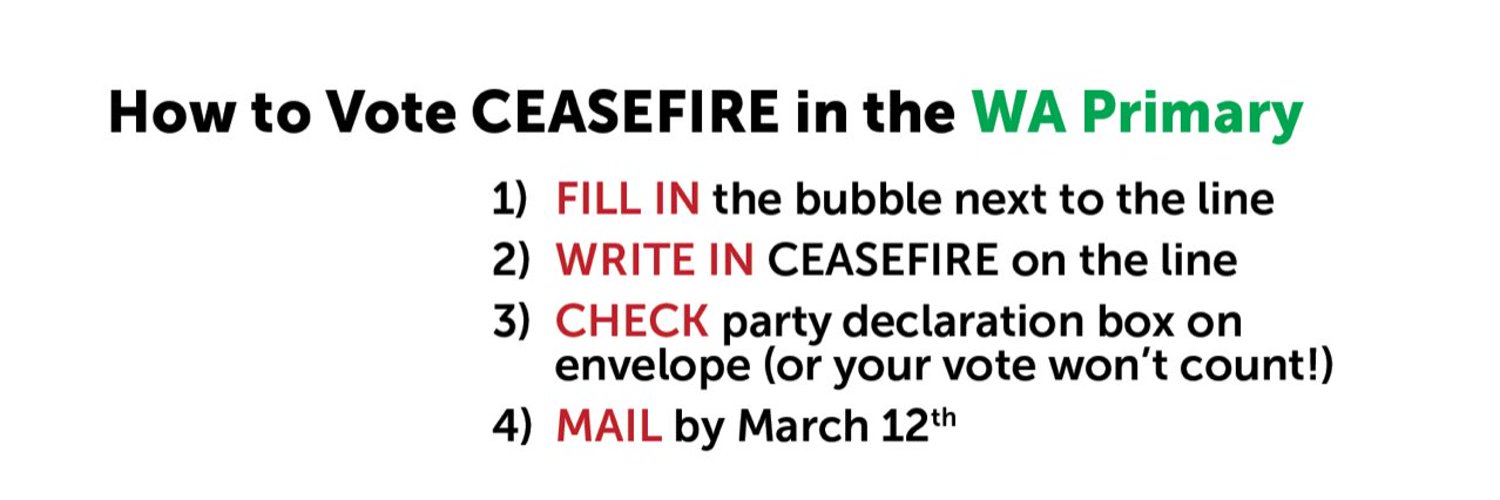 voteceasefire Profile Banner