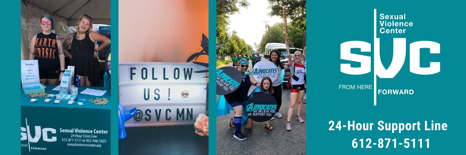 Sexual Violence Center banner