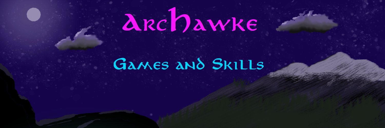 Arc Hawke Games and Skills 🌩🕊 VTuber EN Kaiju banner
