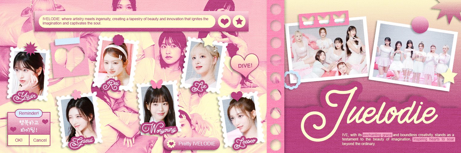 ʚ𝓲𝓿𝓮𝓵𝓸𝓭𝓲𝓮 ɞ banner