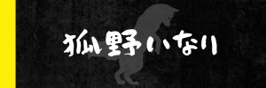 狐野いなり(inari kono) banner