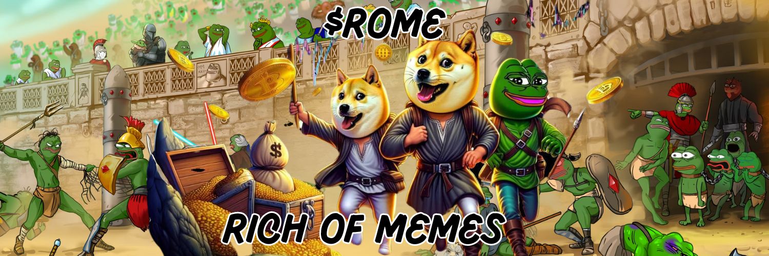$ROME 🏟🏛💰 banner