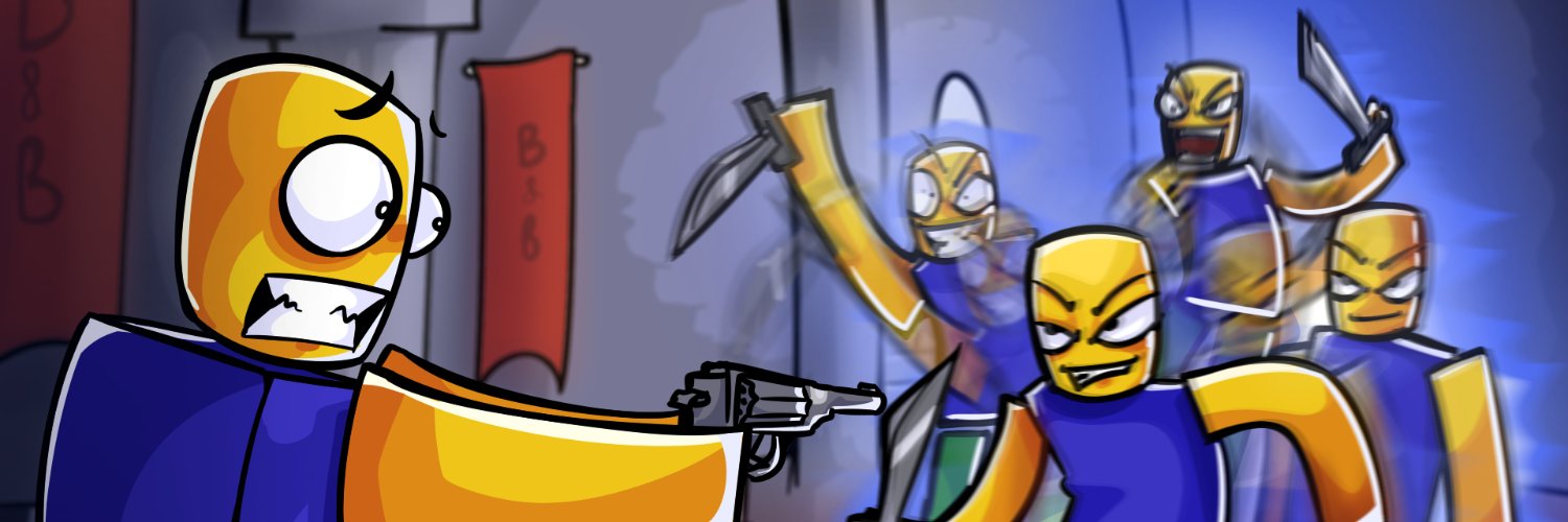 Blades & Bullets banner