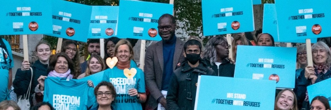 Freedom from Torture🧡's banner