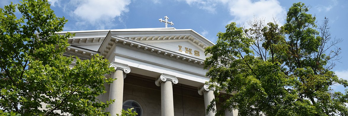 Holy Trinity Catholic Church banner