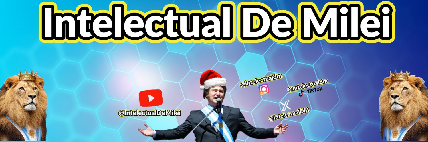 Intelectual De Milei banner