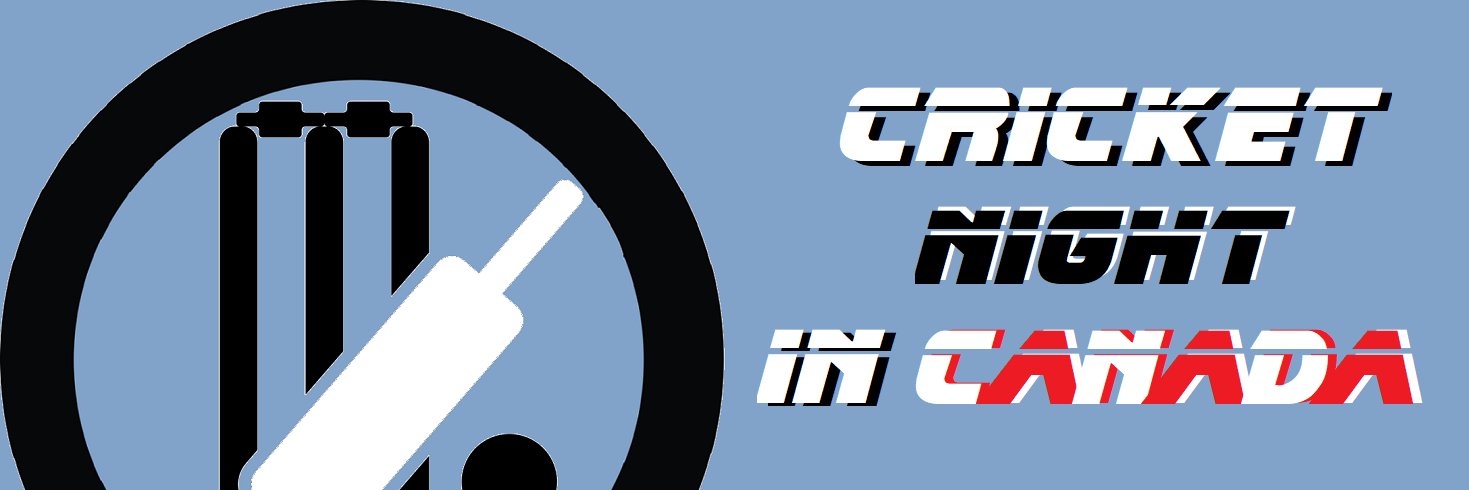 Cricket Night in Canada banner