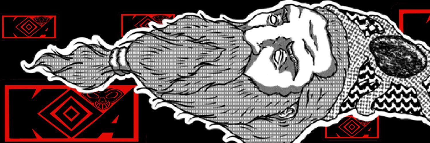 Koa Blackwork banner