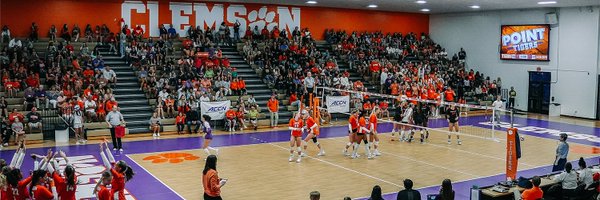 Clemson Volleyball 🏐 Profile Banner