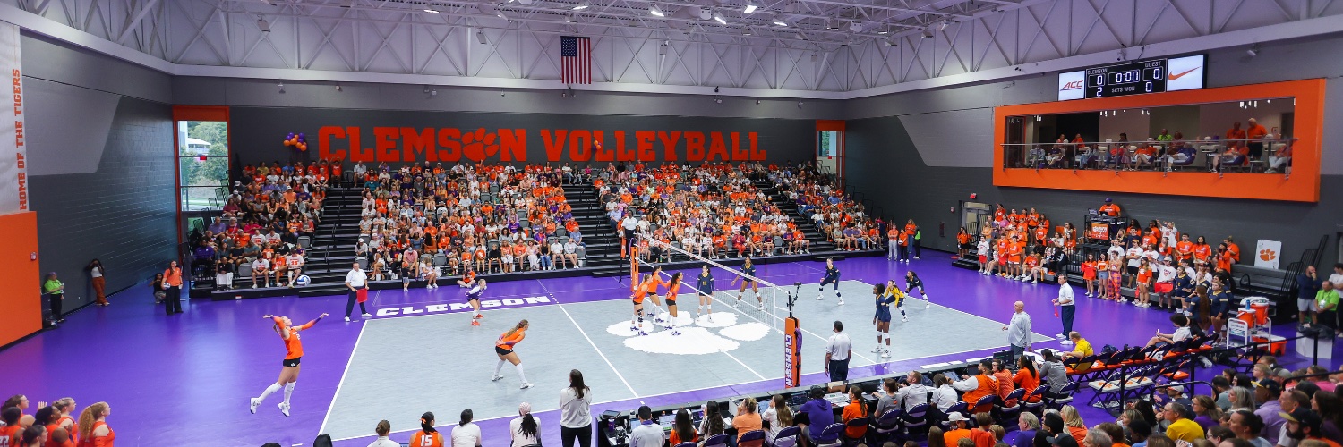 Clemson Volleyball 🏐 banner