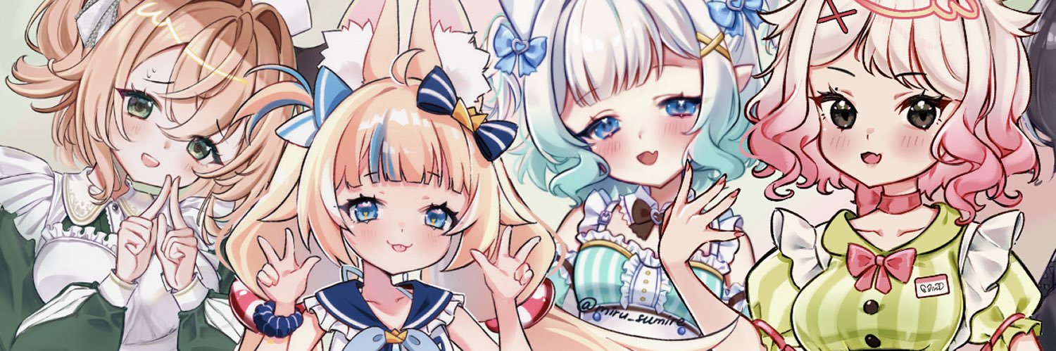 Miru Sumire 💚🩷's banner