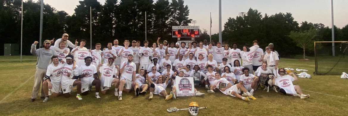 Pfeiffer Lacrosse banner