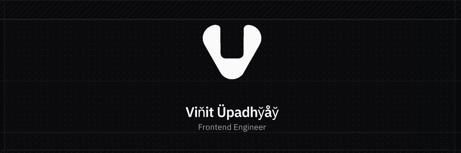 Vinit Upadhyay banner