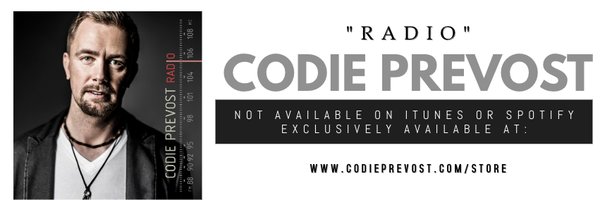 Codie Prevost Music Profile Banner