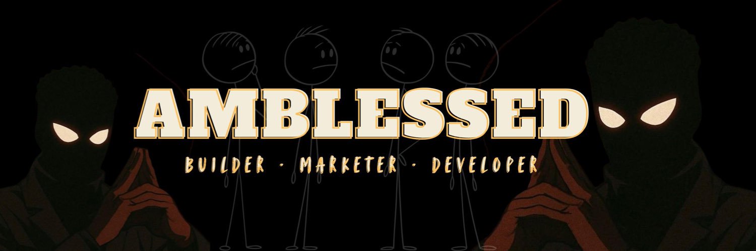 Amblessed ♦️ banner