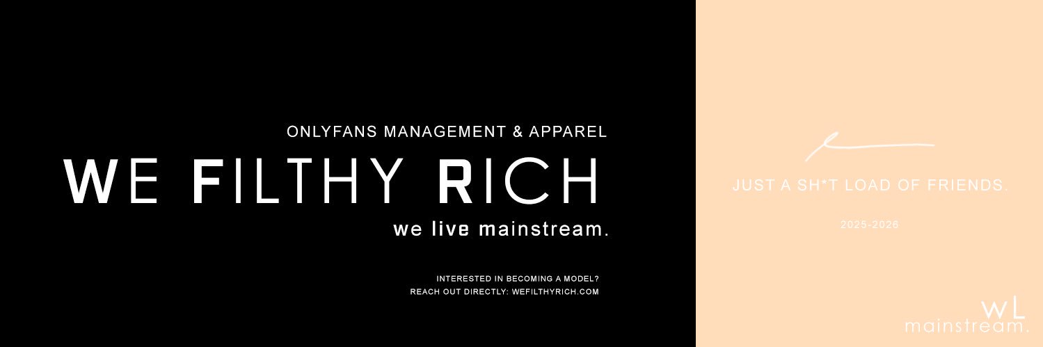We Filthy Rich💰 banner