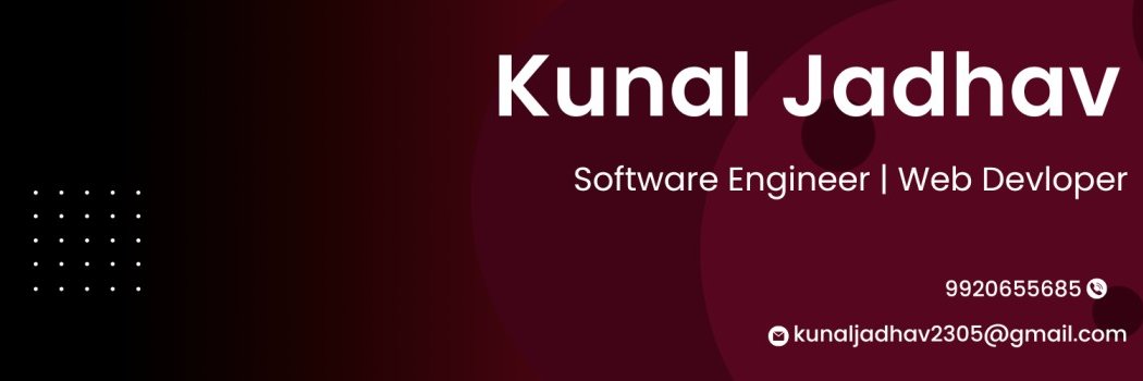 Kunal Jadhav's banner