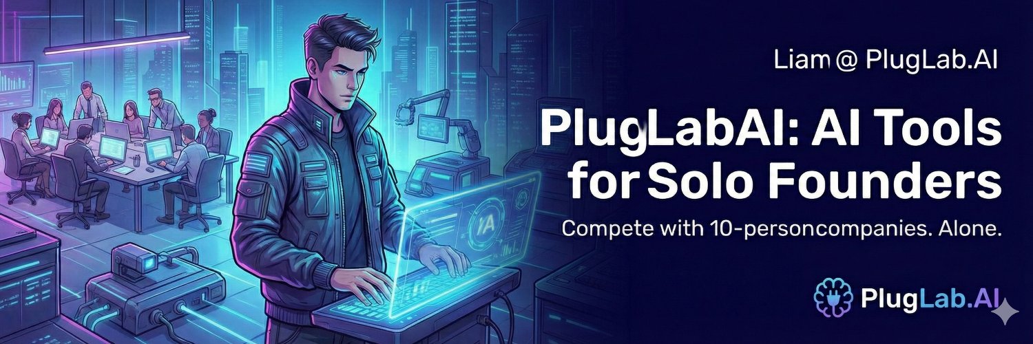 Liam @ PlugLab.AI banner