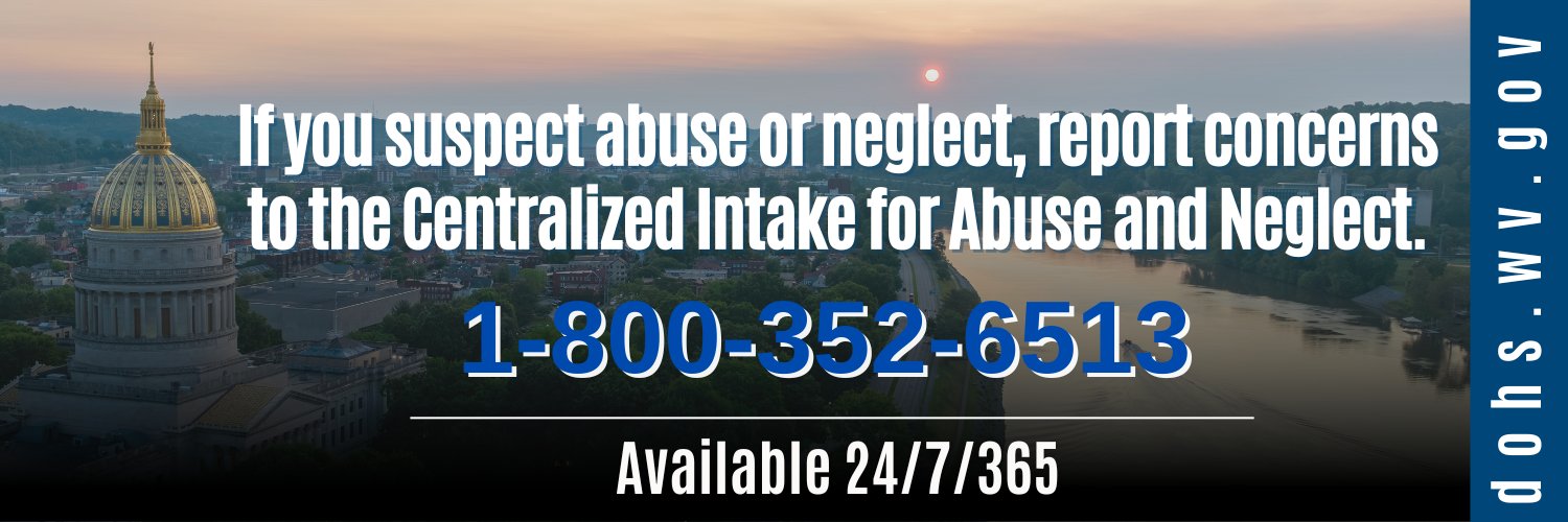 West Virginia Department of Human Services banner