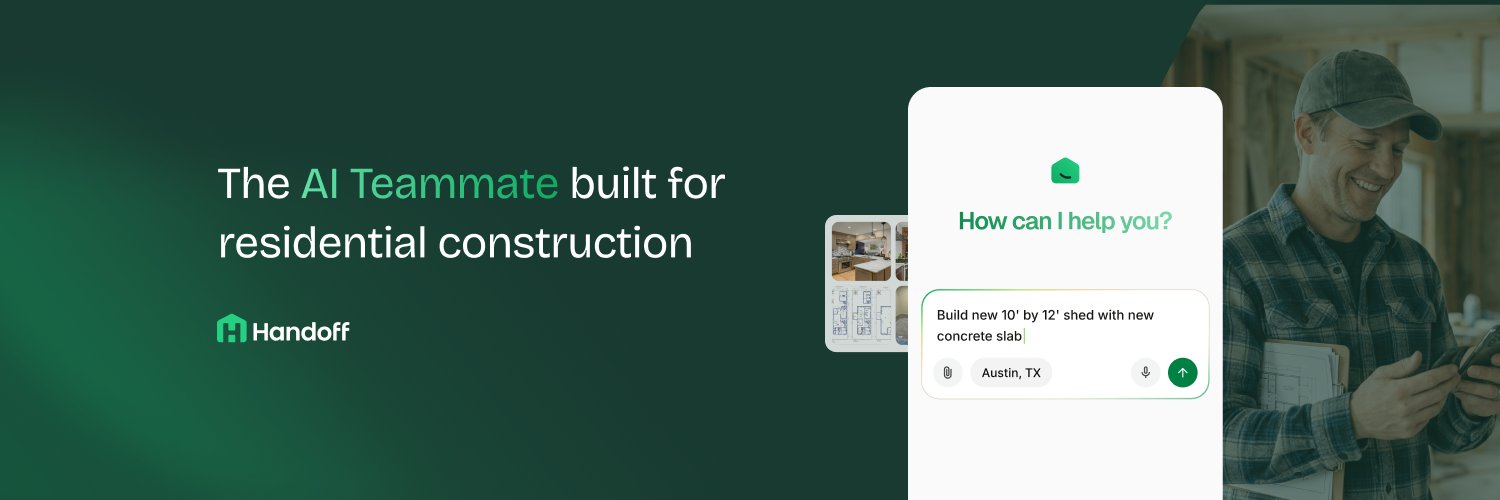 Handoff - AI Estimates for Remodelers banner