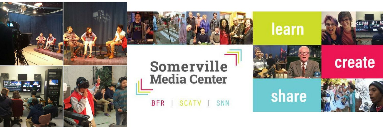 Somerville Media Center 🎤🎥🎙📺 banner