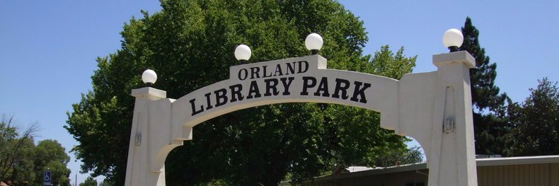 Orland Free Library banner