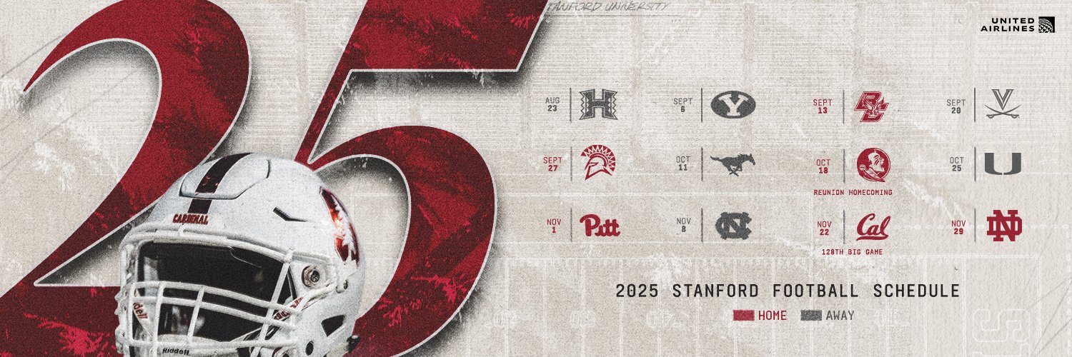 Stanford Football's banner