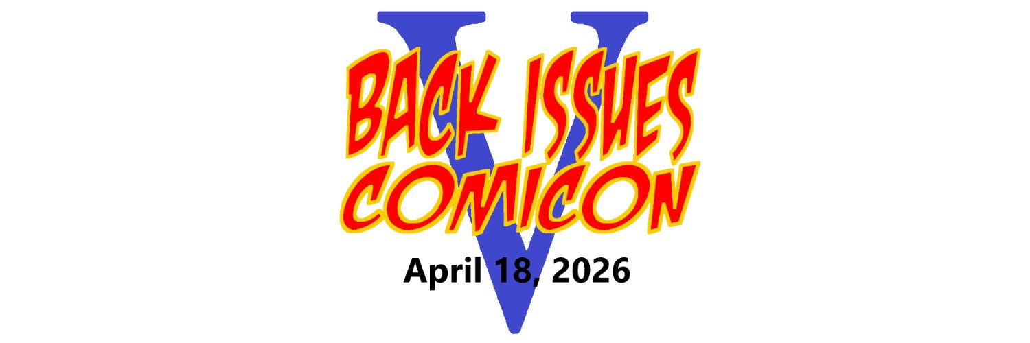 Back Issues Comicon banner