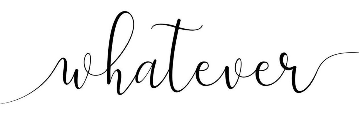 Whatever banner