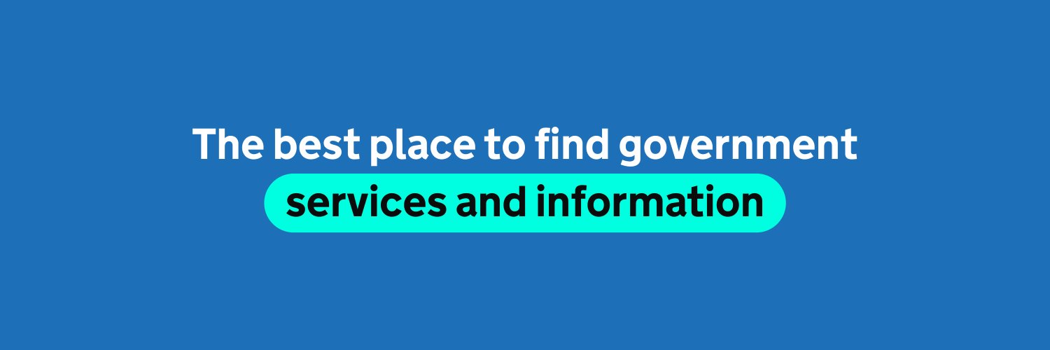 GOV.UK banner