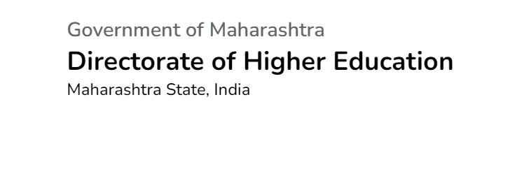 Directorate of Higher Education, Pune banner