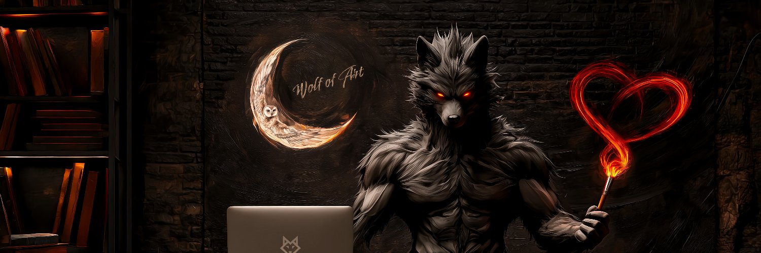 Wolf of Art banner
