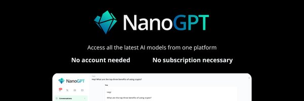 NanoGPTcom Profile Banner