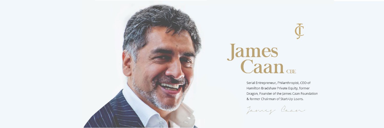 James Caan CBE banner