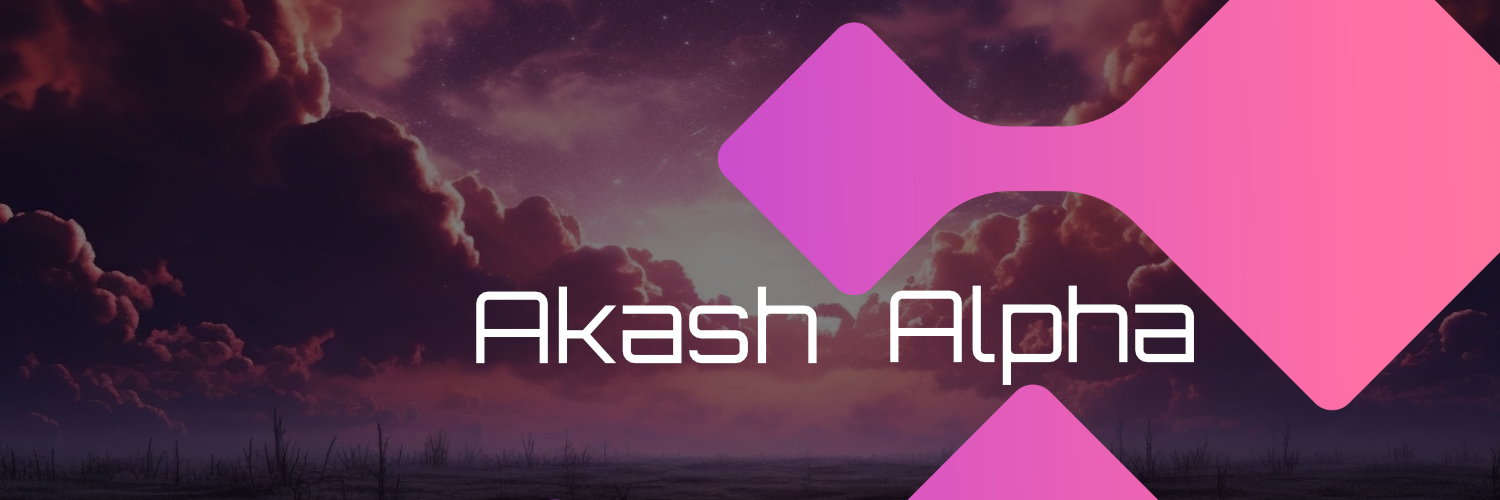 Akash Alpha's banner