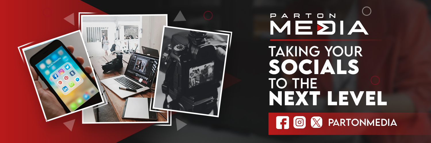 Parton Media banner