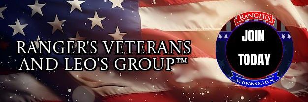 Ranger's Veterans and LEO's and First ResponGroup™'s banner